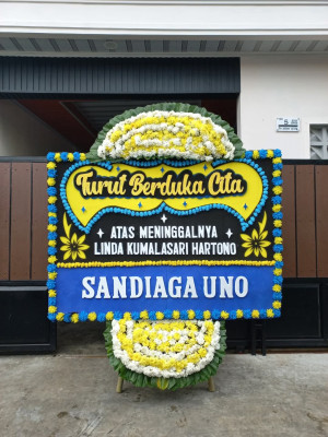 Papan Bunga Duka di Laha